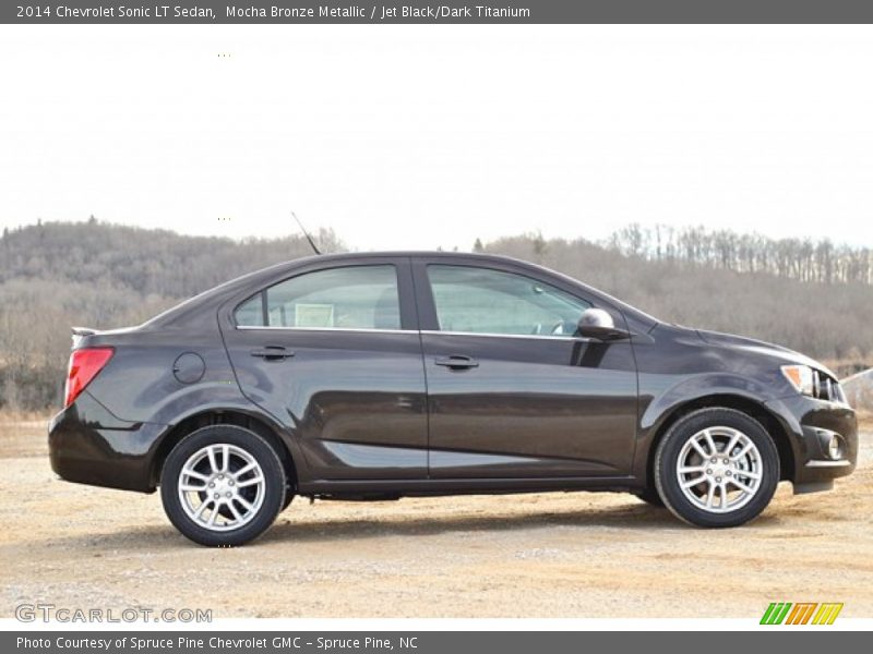  2014 Sonic LT Sedan Mocha Bronze Metallic