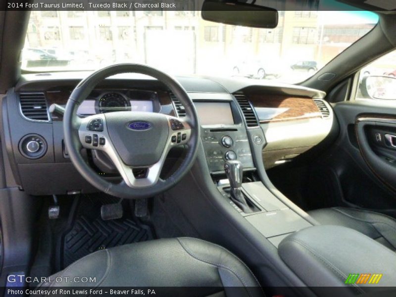 Tuxedo Black / Charcoal Black 2014 Ford Taurus Limited