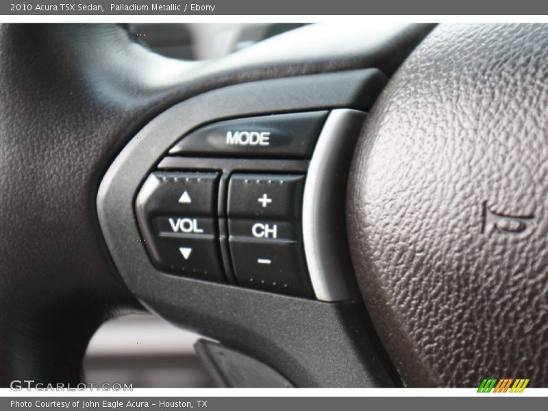 Palladium Metallic / Ebony 2010 Acura TSX Sedan