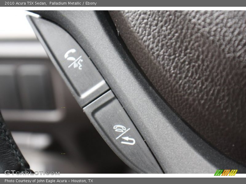 Palladium Metallic / Ebony 2010 Acura TSX Sedan