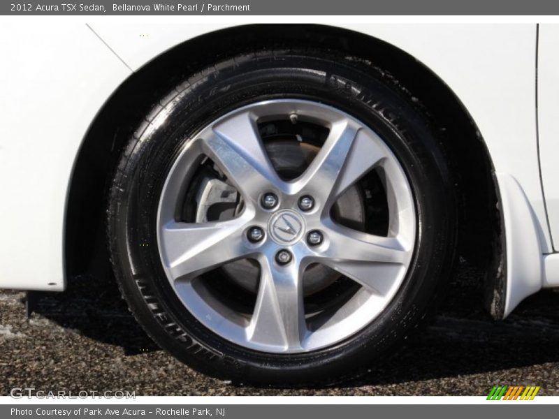 Bellanova White Pearl / Parchment 2012 Acura TSX Sedan
