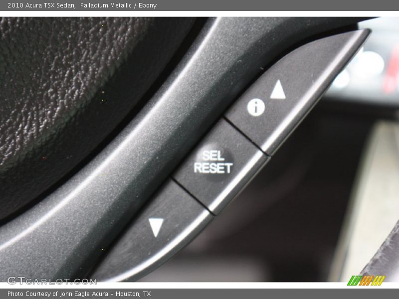 Palladium Metallic / Ebony 2010 Acura TSX Sedan