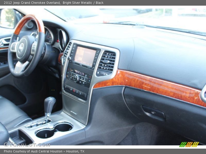 Bright Silver Metallic / Black 2012 Jeep Grand Cherokee Overland