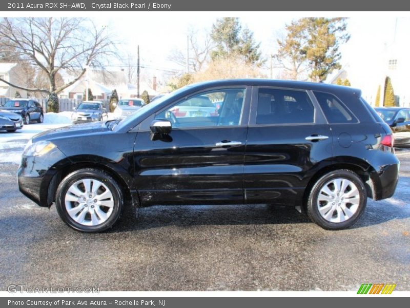 Crystal Black Pearl / Ebony 2011 Acura RDX SH-AWD