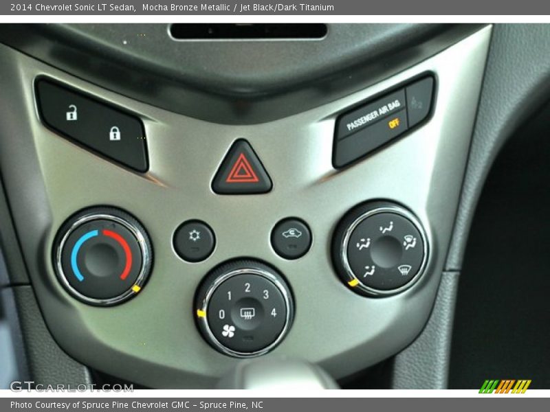 Controls of 2014 Sonic LT Sedan