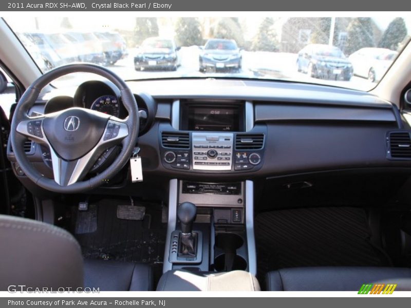 Crystal Black Pearl / Ebony 2011 Acura RDX SH-AWD