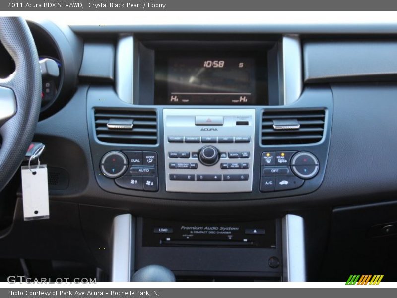 Crystal Black Pearl / Ebony 2011 Acura RDX SH-AWD