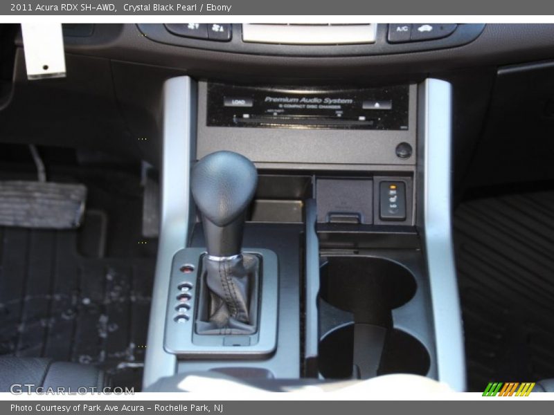 Crystal Black Pearl / Ebony 2011 Acura RDX SH-AWD