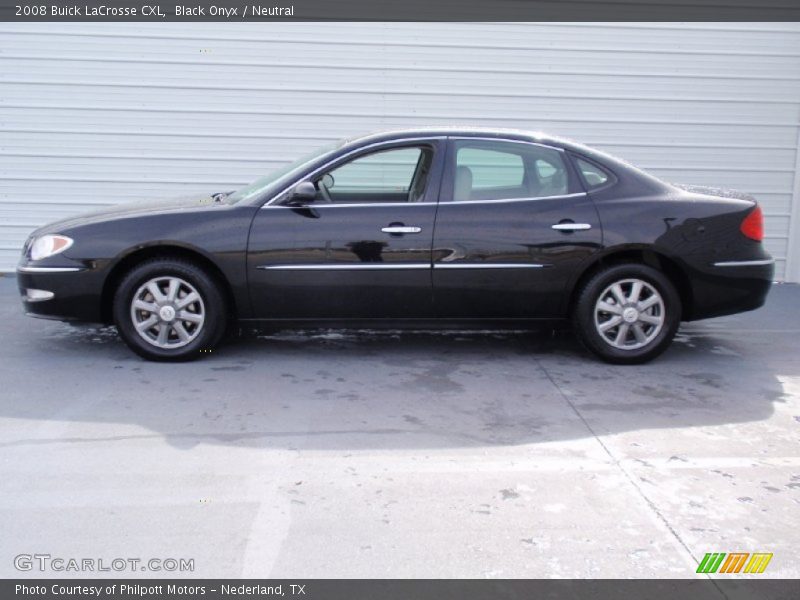 Black Onyx / Neutral 2008 Buick LaCrosse CXL