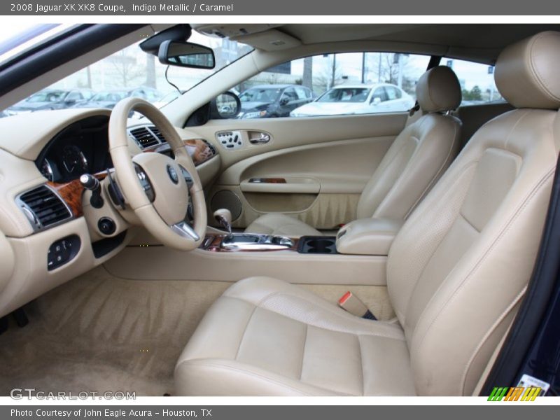  2008 XK XK8 Coupe Caramel Interior