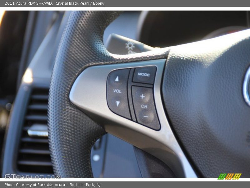 Crystal Black Pearl / Ebony 2011 Acura RDX SH-AWD