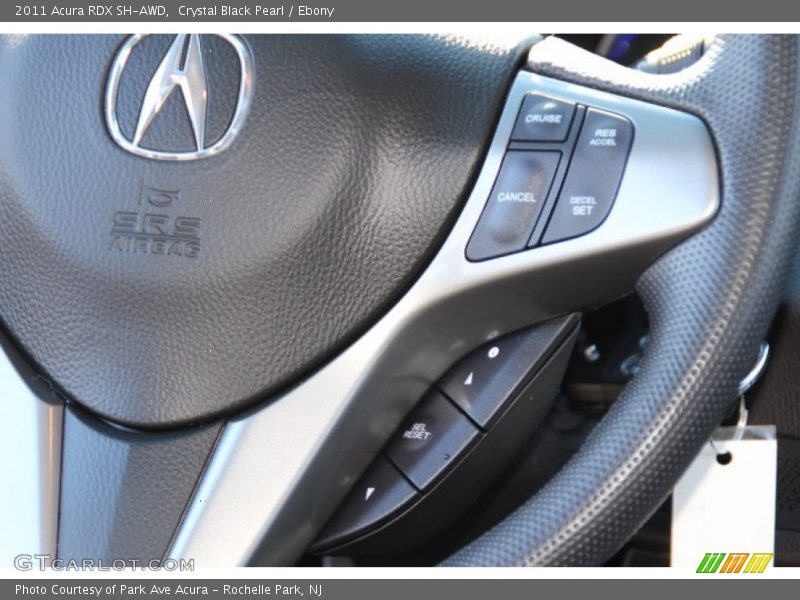 Crystal Black Pearl / Ebony 2011 Acura RDX SH-AWD