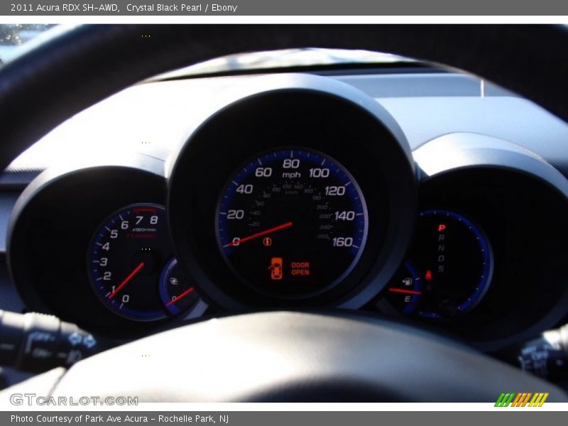 Crystal Black Pearl / Ebony 2011 Acura RDX SH-AWD
