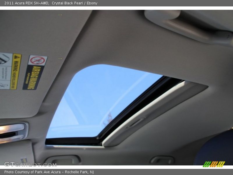 Crystal Black Pearl / Ebony 2011 Acura RDX SH-AWD