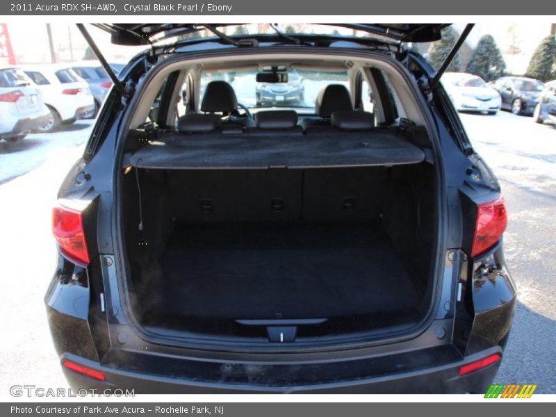 Crystal Black Pearl / Ebony 2011 Acura RDX SH-AWD