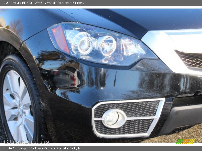 Crystal Black Pearl / Ebony 2011 Acura RDX SH-AWD
