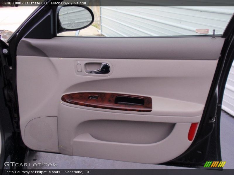 Black Onyx / Neutral 2008 Buick LaCrosse CXL
