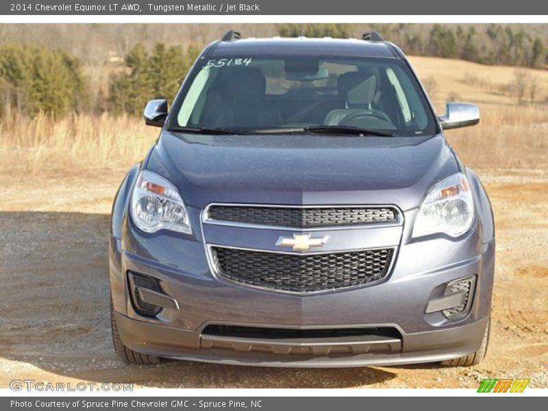Tungsten Metallic / Jet Black 2014 Chevrolet Equinox LT AWD