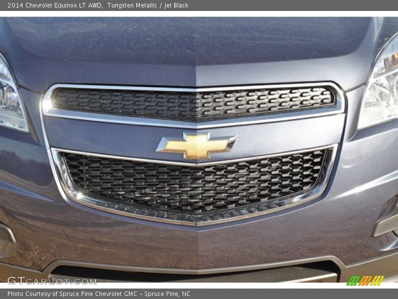 Tungsten Metallic / Jet Black 2014 Chevrolet Equinox LT AWD