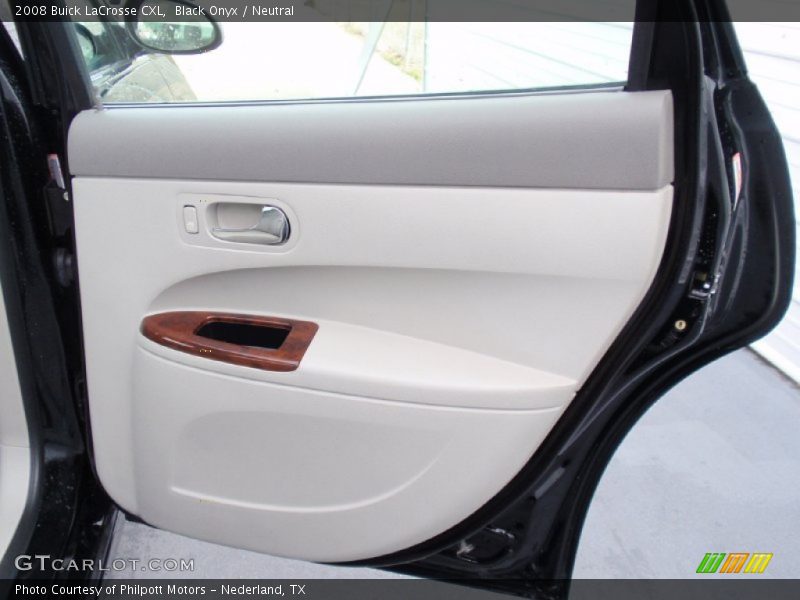 Black Onyx / Neutral 2008 Buick LaCrosse CXL