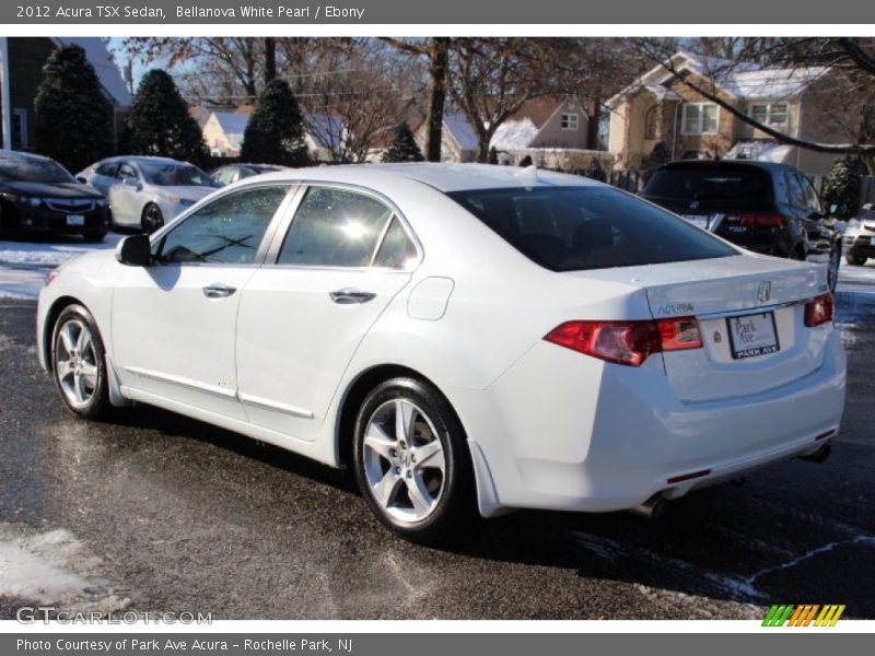 Bellanova White Pearl / Ebony 2012 Acura TSX Sedan