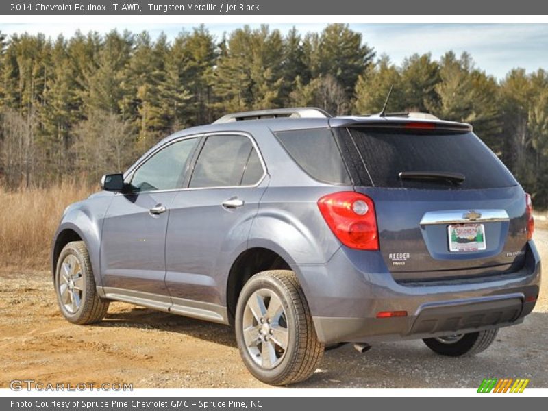 Tungsten Metallic / Jet Black 2014 Chevrolet Equinox LT AWD