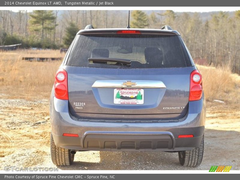 Tungsten Metallic / Jet Black 2014 Chevrolet Equinox LT AWD