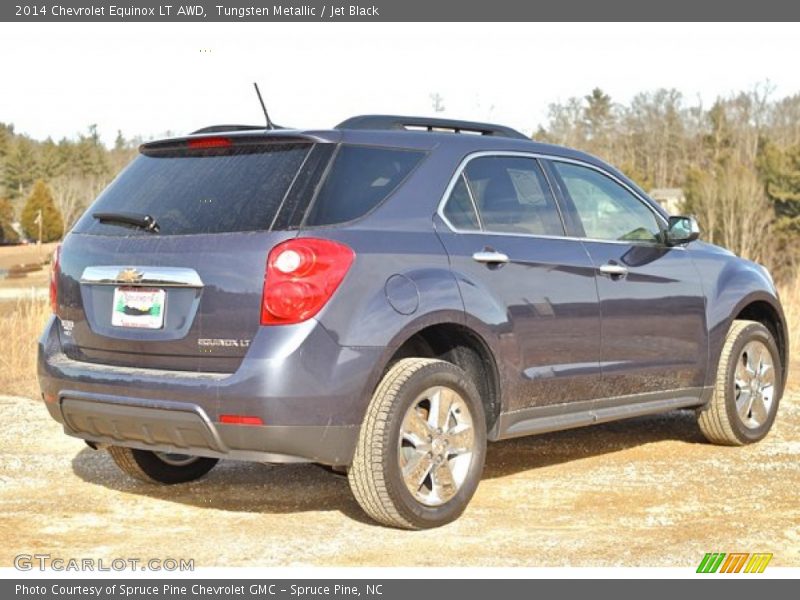 Tungsten Metallic / Jet Black 2014 Chevrolet Equinox LT AWD