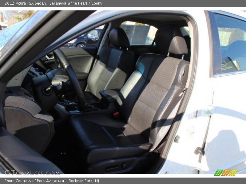 Bellanova White Pearl / Ebony 2012 Acura TSX Sedan