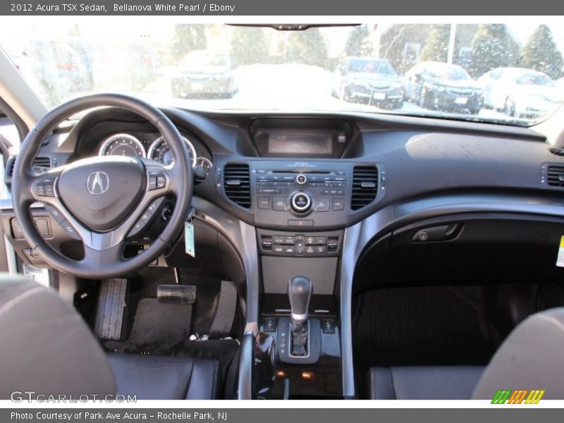 Bellanova White Pearl / Ebony 2012 Acura TSX Sedan