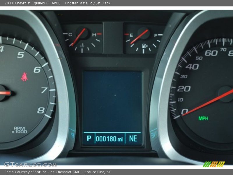 Tungsten Metallic / Jet Black 2014 Chevrolet Equinox LT AWD