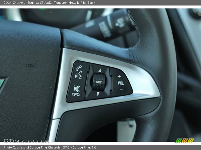 Tungsten Metallic / Jet Black 2014 Chevrolet Equinox LT AWD