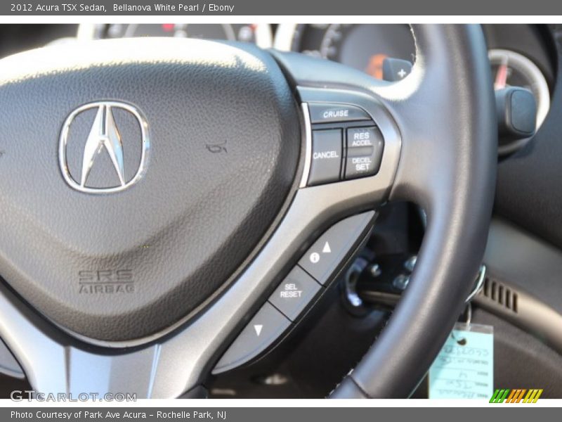 Bellanova White Pearl / Ebony 2012 Acura TSX Sedan
