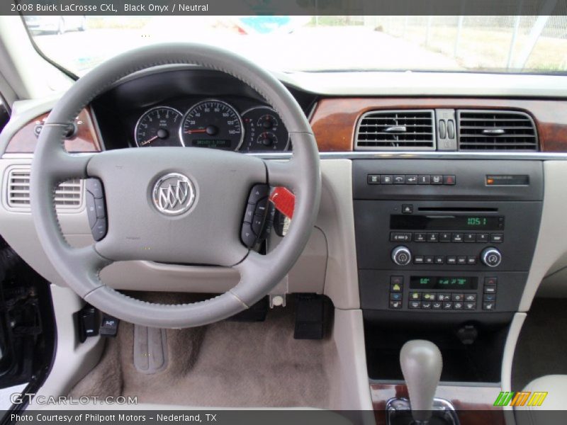 Dashboard of 2008 LaCrosse CXL