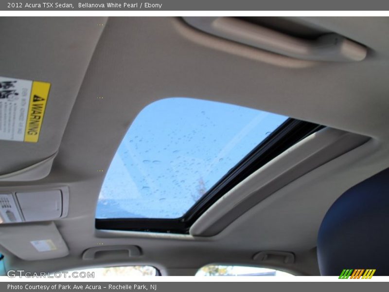 Bellanova White Pearl / Ebony 2012 Acura TSX Sedan
