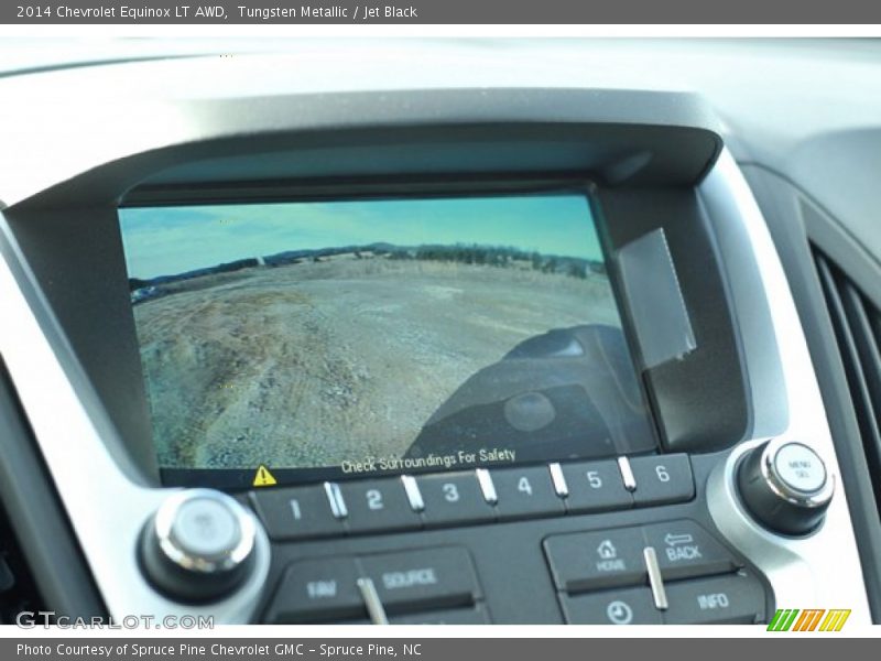 Tungsten Metallic / Jet Black 2014 Chevrolet Equinox LT AWD