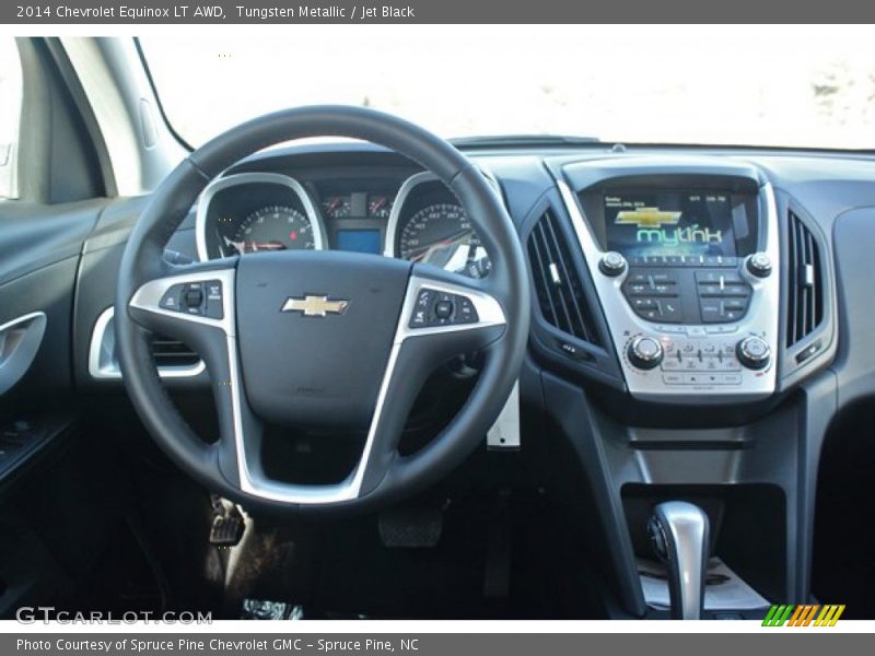 Tungsten Metallic / Jet Black 2014 Chevrolet Equinox LT AWD