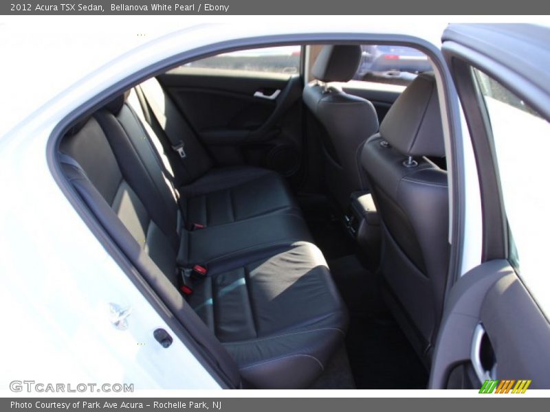 Bellanova White Pearl / Ebony 2012 Acura TSX Sedan