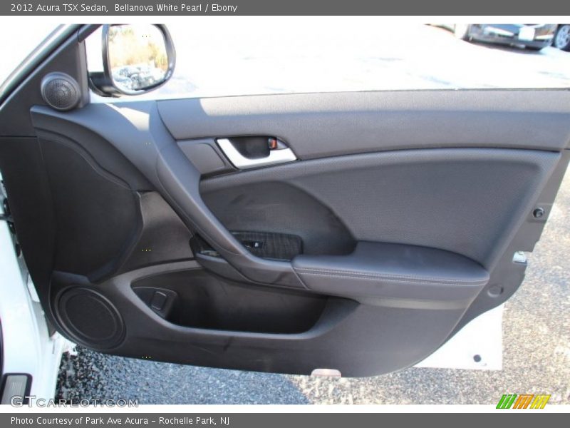 Bellanova White Pearl / Ebony 2012 Acura TSX Sedan