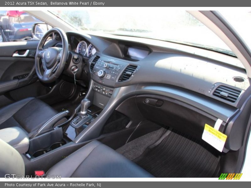 Bellanova White Pearl / Ebony 2012 Acura TSX Sedan