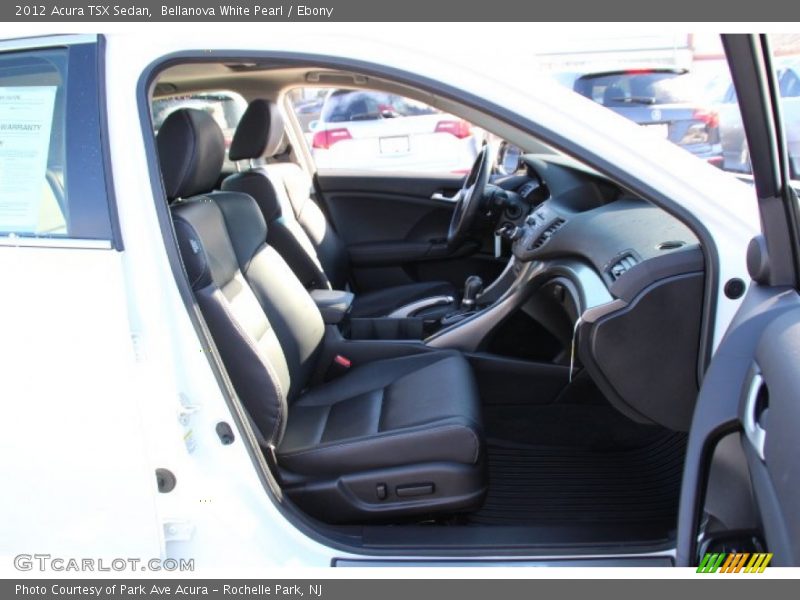 Bellanova White Pearl / Ebony 2012 Acura TSX Sedan