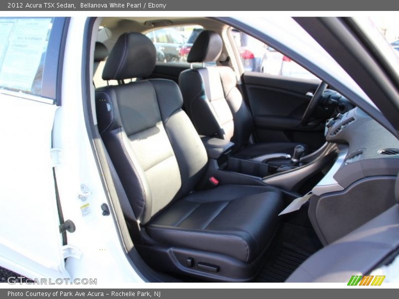 Bellanova White Pearl / Ebony 2012 Acura TSX Sedan