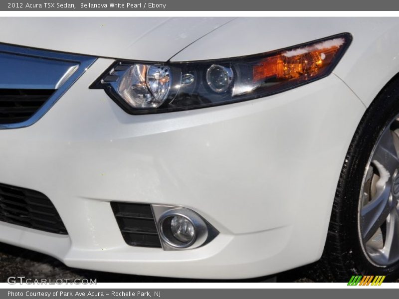 Bellanova White Pearl / Ebony 2012 Acura TSX Sedan