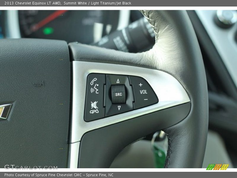 Controls of 2013 Equinox LT AWD