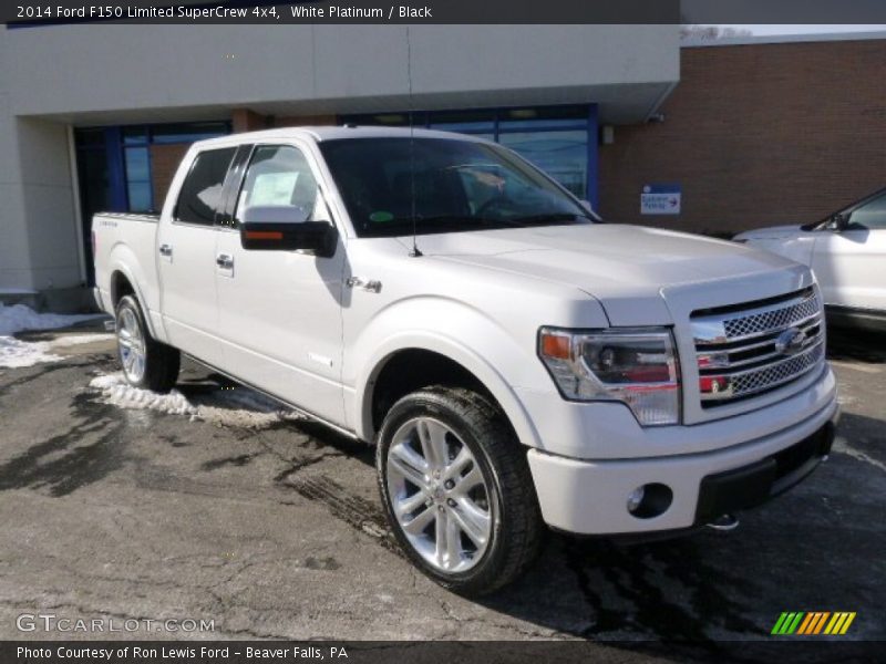 Front 3/4 View of 2014 F150 Limited SuperCrew 4x4