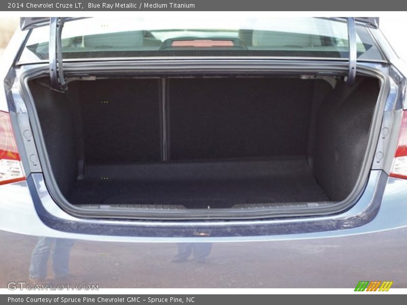 Blue Ray Metallic / Medium Titanium 2014 Chevrolet Cruze LT