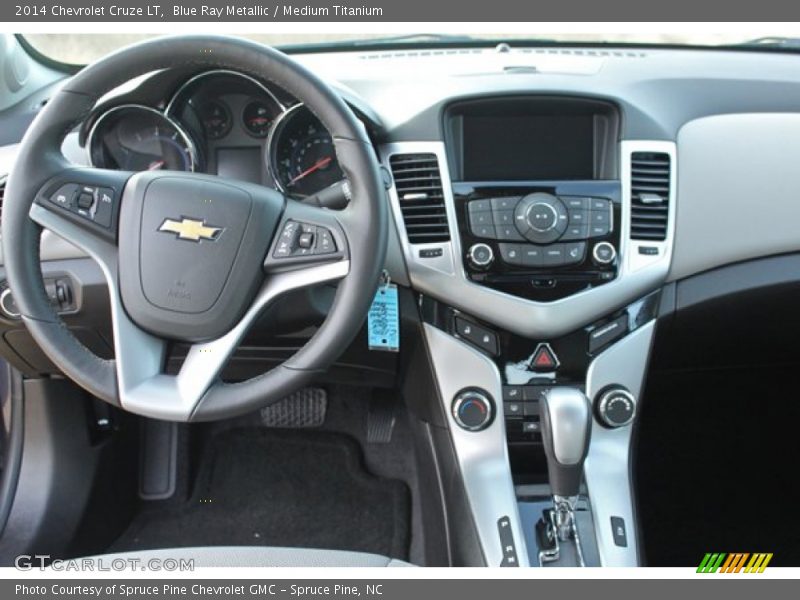 Blue Ray Metallic / Medium Titanium 2014 Chevrolet Cruze LT