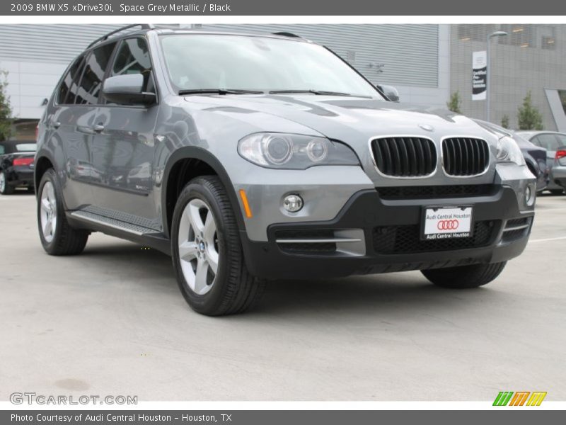 Space Grey Metallic / Black 2009 BMW X5 xDrive30i