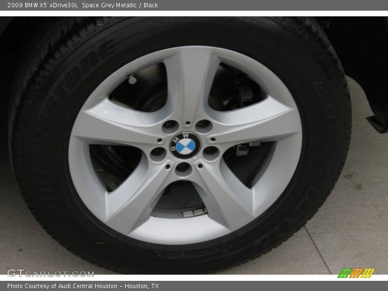 Space Grey Metallic / Black 2009 BMW X5 xDrive30i