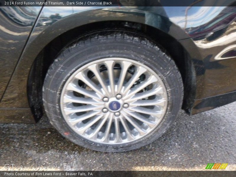 Dark Side / Charcoal Black 2014 Ford Fusion Hybrid Titanium
